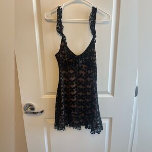 Mini lace dress